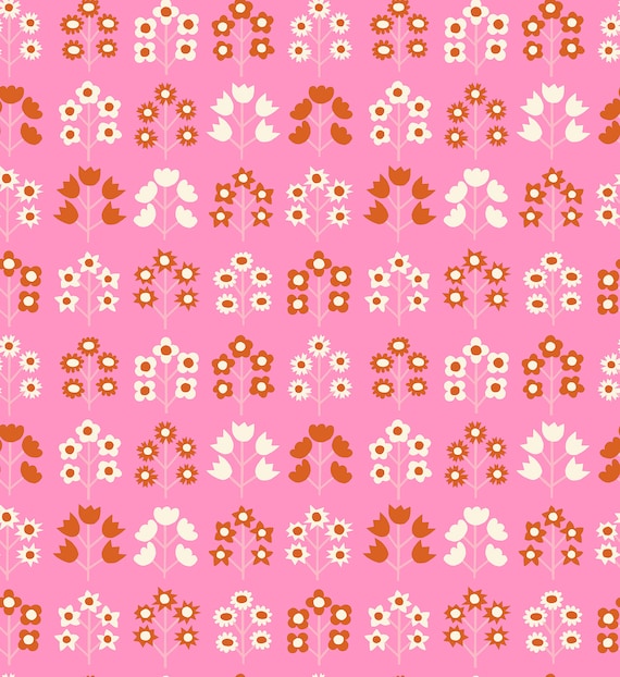 Petunia: Bouquet in Flamingo Petunia: Bouquet in Flamingo