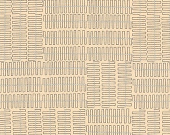 Robert Kaufman - Wayside by Karen Lewis - Silver grid pattern on natural (AWIM-18692-14)