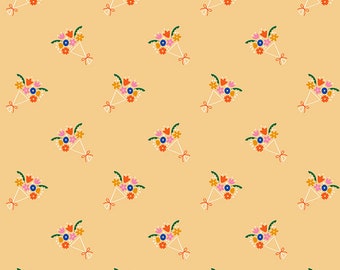 Food Group Bouquet in Butternut (RS5041 12) by Ruby Star Society -- Fat Quarter