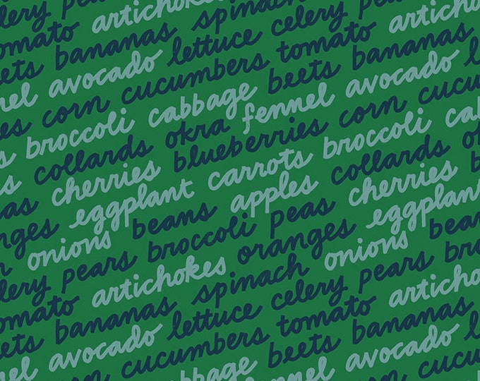 Food Group In Season in Billiard (RS5042 15) by Ruby Star Society -- Fat Quarter