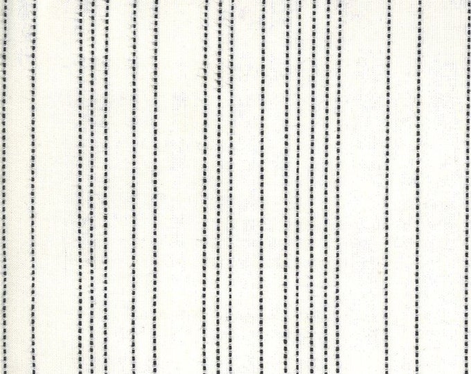 Moda Low Volume Wovens Stripe Ivory by Jen Kingwell -- Fat Quarter