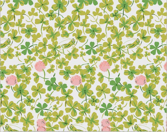 Heather Ross Studio Edit -- 37026D-6 Cricket Clover in Pink