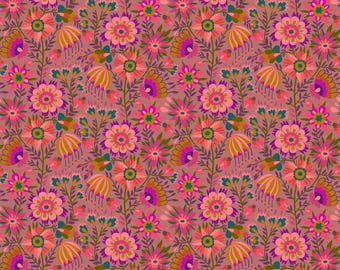 Allegory by Anna Maria Parry -- Fat Quarter of AMT123-20V Charmed in Rose