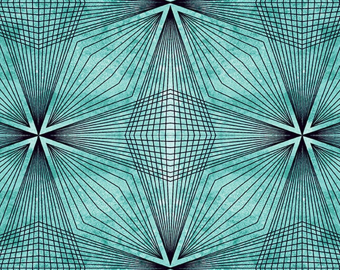 Prism by Guicy Guice for Andover Fabrics - Fat Quarter of Prism in Aquastone