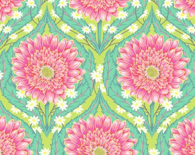 Tula Pink's Untamed -- Fat Quarter Daisy and Confused in Moonbeam