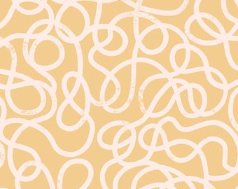 Tomato Tomahto by Ruby Star Society -- Fat Quarter of Noodle in Butternut (RS3032 15)