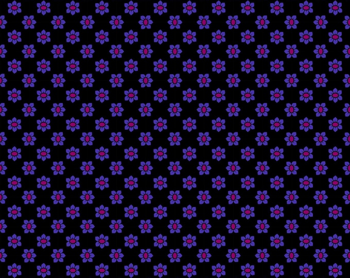 Allegory by Anna Maria Parry -- Fat Quarter of AMT145- 99L Stamped in Midnight