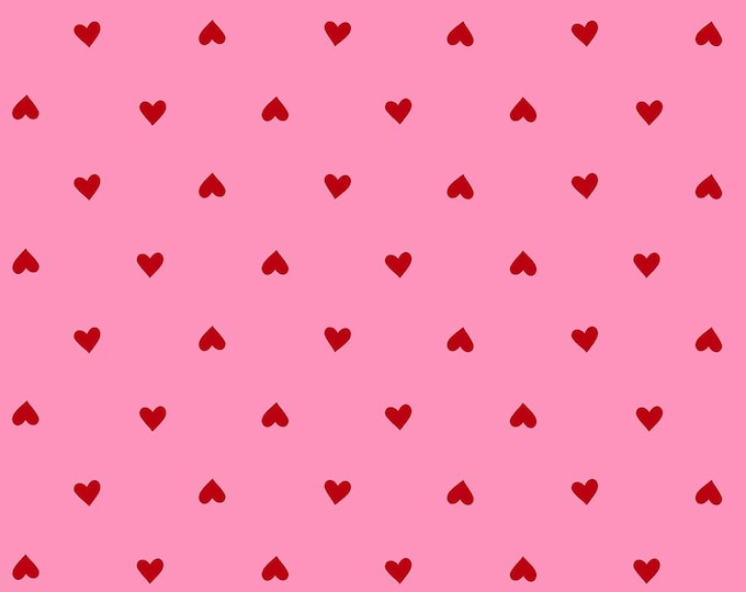 Trinketry-- (RS0091 27) Hearts in Flamingo by Melody Miller