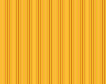 Fat Quarter  - Tula Pink's True Colors Fabric for Free Spirit Fabrics -- Tiny Stripes in Sunrise