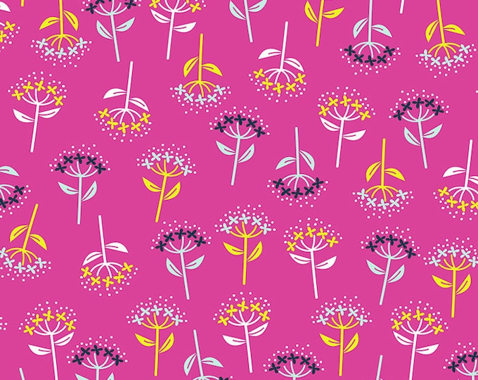 Adorn by Rashida Coleman Hale -- Bloom in Berry (RS1020-15) by Ruby Star Society for Moda -- Fat Quarter