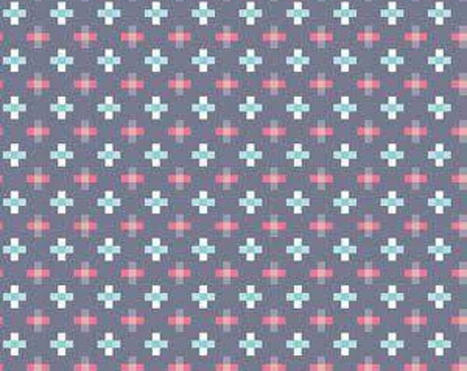 Skopelos by Katarina Roccella for Art Gallery Fabrics - Crosses in Maoro - Fat Quarter