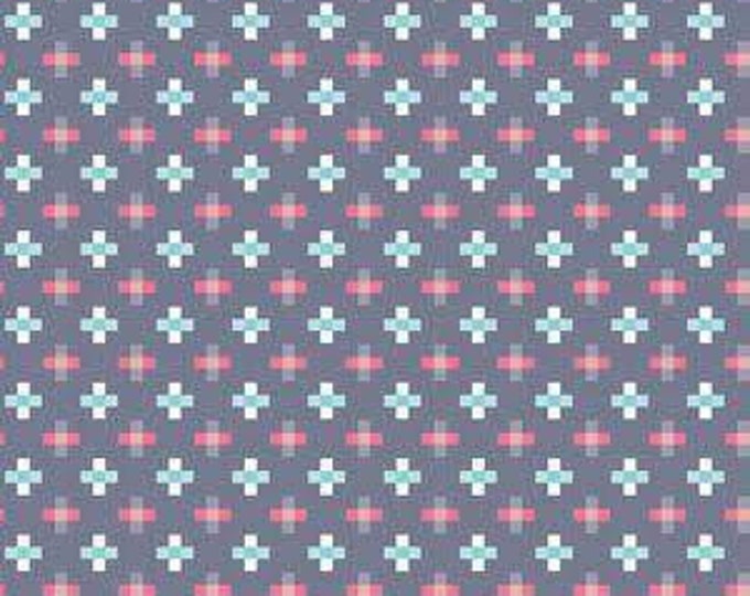 Skopelos by Katarina Roccella for Art Gallery Fabrics - Crosses in Maoro - Fat Quarter