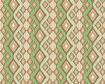 Eve by Bari J. for Art Gallery Fabrics - Fat Quarter of Exotic Bandana Peridot