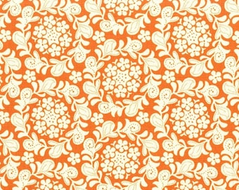 Strawberry Moon bySandi Henderson for Michael Miller - Petite Henna Garden in Orange - Fat Quarter