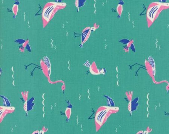 Moda Yucatan Seabirds in Carribean (1671119) by Annie Brady -- Fat Quarter