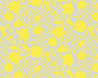 Fat Quarter Wildflower in Daisy - Tula Pink's True Colors for Free Spirit Fabrics