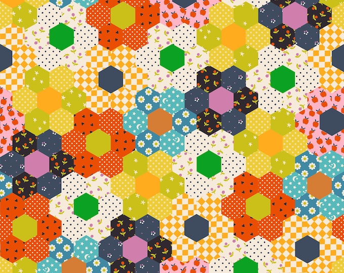 Catnap -- (RS4130 13) Flower Garden in Warm Red by Alexia Marcelle Abegg