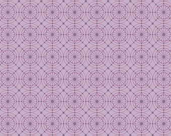 Fabrics From the Attic by Guicy Guice for Andover Fabrics - Fat Quarter of Buttons in Allium