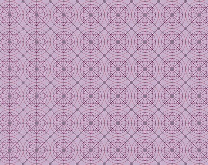 Fabrics From the Attic by Guicy Guice for Andover Fabrics - Fat Quarter of Buttons in Allium
