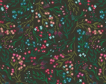 The Flower Society for Art Gallery Fabrics - Windswept Nocturnal - Fat Quarter