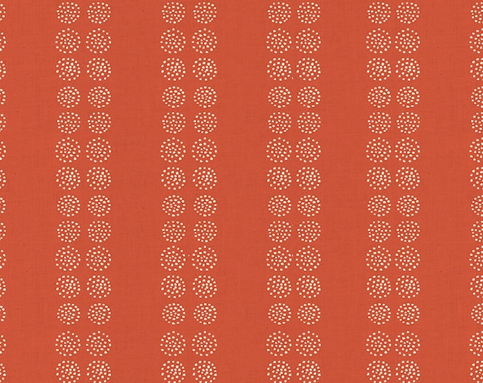Heirloom Seeds in Persimmon (RS4027 15) by Alexia Marcelle Abegg for Ruby Star Society -- Fat Quarter