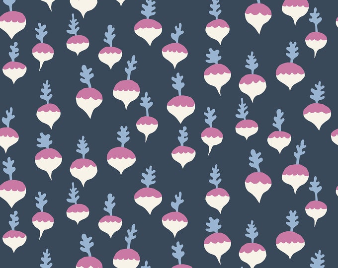 Petunia by Ruby Star Society for Moda Fabrics -- Fat Quarter of Turnups in Smoke (RS3047 14)