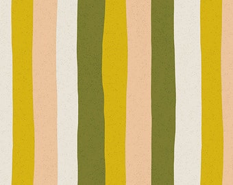 Perennial by Sarah Golden for Andover Fabrics - Fat Quarter of Stripes in Citrus