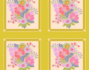 Allegory by Anna Maria Parry -- Fat Quarter of AMT144-71V Square Dance in Tart