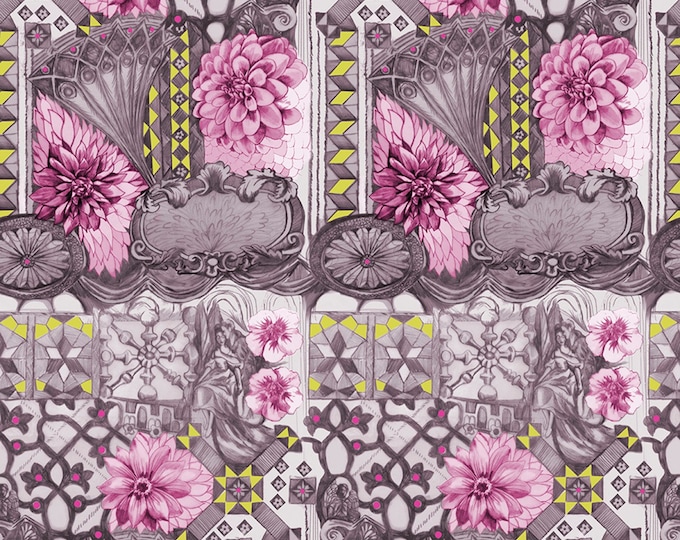 English Summer by Anna Horner for Free Spirit Fabrics - Tourist in Ruby