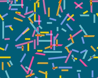 Washi Plus -- (RS1090 14) Washi in Teal by Rashida Coleman Hale for Ruby Star Society