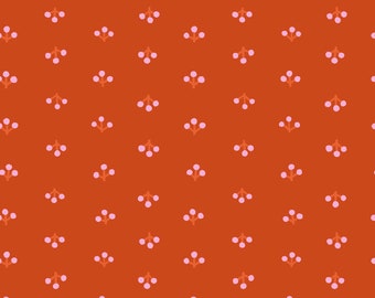 Petunia by Ruby Star Society for Moda Fabrics -- Fat Quarter of Sprigs in Cayenne (RS3050 15)
