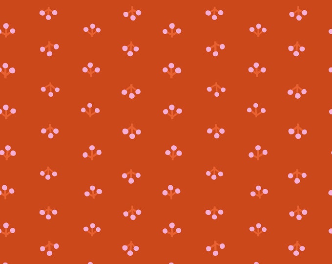 Petunia by Ruby Star Society for Moda Fabrics -- Fat Quarter of Sprigs in Cayenne (RS3050 15)