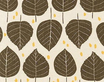 Quarry Trail by Anna Graham for Robert Kaufman, 100% Cotton Linen Canvas -- 25cm -- Birch in Natural