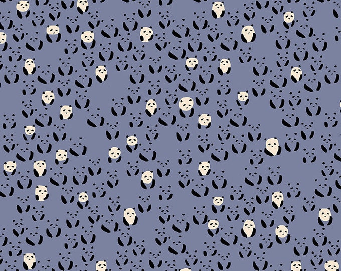 Darlings 2 by Ruby Star Society -- Fat Quarter of Pandas in Denim (RS5062 14)