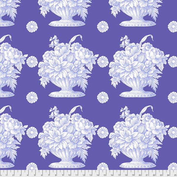 Kaffe Fassett Collective Fall 2018 -- Fat Quarter of Kaffe Fassett Stone Flower in Lavender