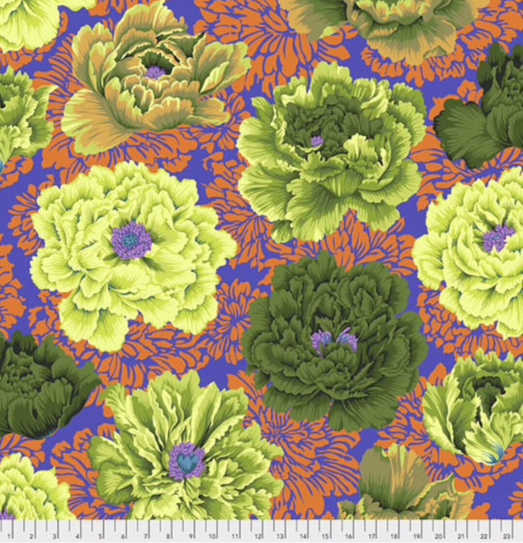 Kaffe Fassett Collective February 2021 -- Fat Quarter of Phillip Jacobs ...