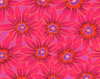 Kaffe Fassett From the Archives -- Fat Quarter of Kaffe Fassett Potentilla in Red