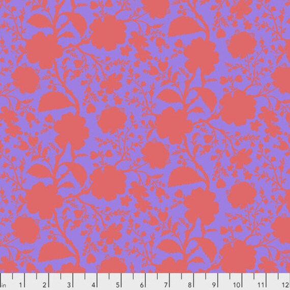 True Colours Wildflower Peony - Tula Pink - PER QUARTER METRE True Colours Wildflower Peony - Tula Pink - PER QUARTER METRE