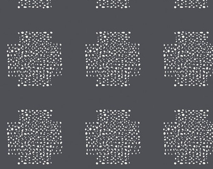 Imprint by Katarina Roccella for Art Gallery Fabrics -  Crosses in Shade
