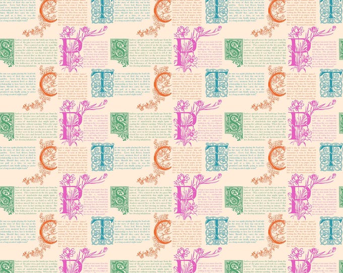 Allegory by Anna Maria Parry -- Fat Quarter of AMT148- 11C Prose in Candy