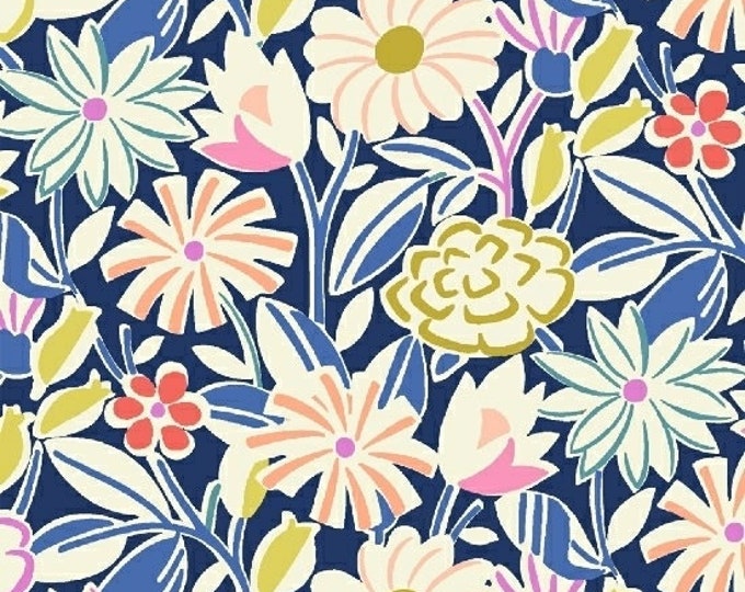 Penelope by Annabel Wrigley for Windham Fabrics - Cut Paper in Floral