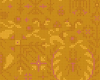 Sun Print 2022 -- Anniversary Collection by Alison Glass -- A 9387-Y1 Menagerie in Amber