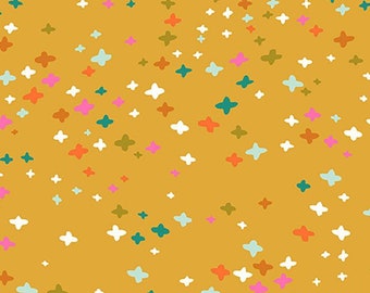 Koi Pond by Ruby Star Society -- Fat Quarter of It's a Plus in Cactus (RS1039 11)
