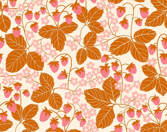 Reimagined Landscapes-- (RS6054 11) Strawberry Field in Bashful by Jen Hewett