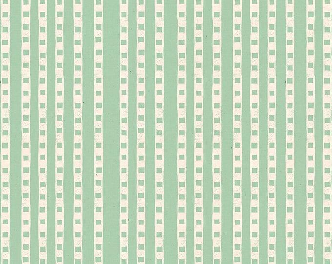 Vessel Ladders in Pistachio (RS4041 17) by Alexia Marcelle Abegg for Ruby Star Society -- Fat Quarter