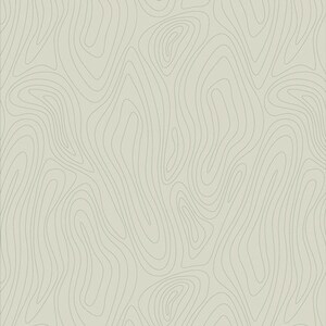 May include: Abstract pattern with a light gray background and a continuous line design of swirling, organic shapes in a dark gray color.