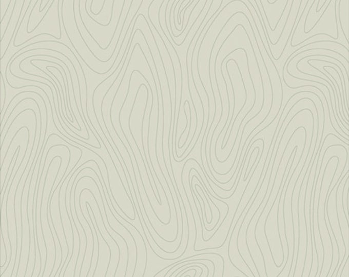 Vert Fusion by Art Gallery Studio-  Fat Quarter of Rippling Terrain Vert