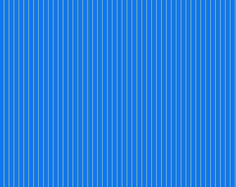 Fat Quarter  - Tula Pink's True Colors Fabric for Free Spirit Fabrics -- Tiny Stripes in Clarity
