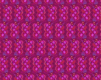 Allegory by Anna Maria Parry -- Fat Quarter of AMT147- 28L Tambourine in Magenta