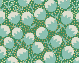 Purl by Sarah Watts -- Wanderlust in Emerald (RS203413M) by Ruby Star Society for Moda -- Fat Quarter